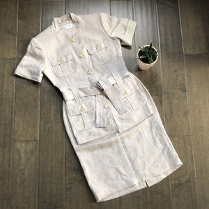 Calvin Klein Linen Suit